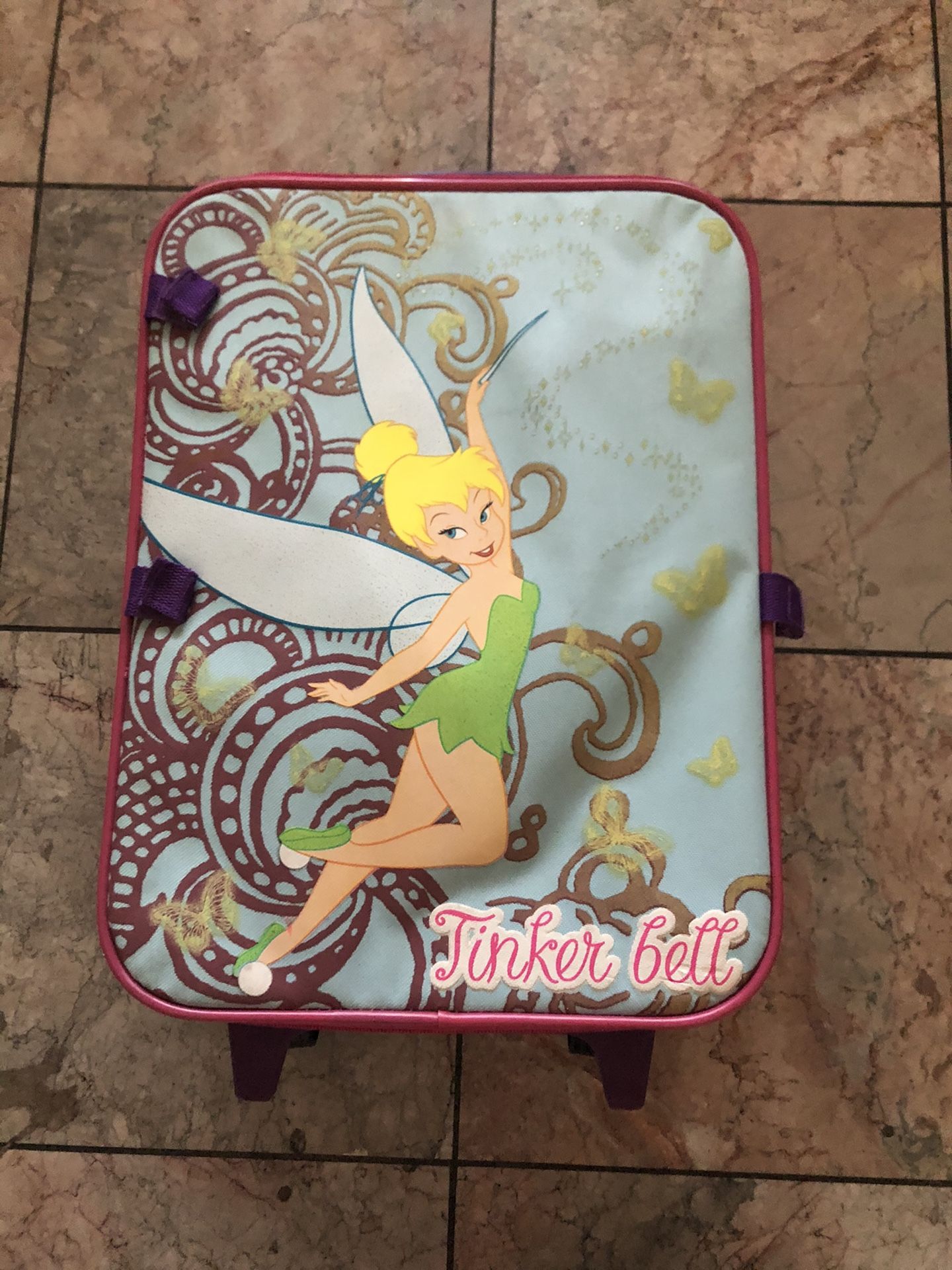 Tinkerbell suitcase