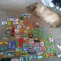 Boy Scout memrobilia 102 pieces make offer or trade