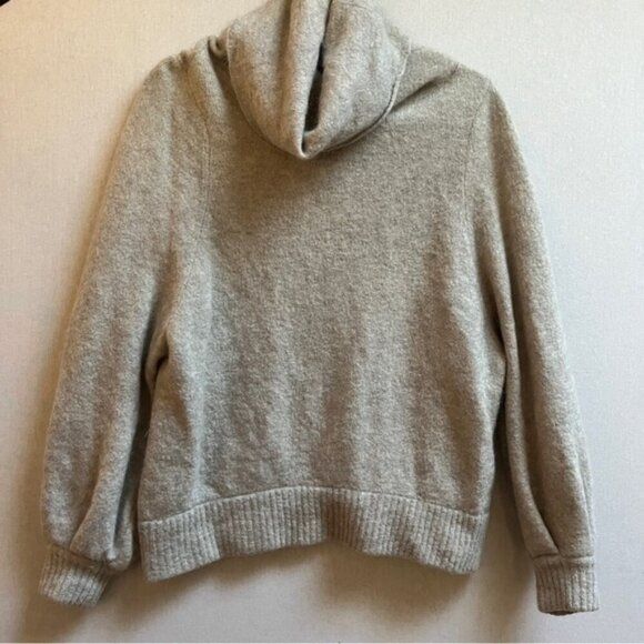 Babaton Mohair Merino Wool Turtleneck Sweater Sz L