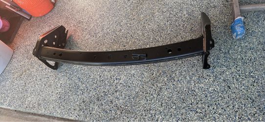 Black Steel Bumper Reinforcement Bar