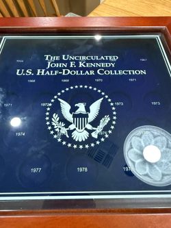 Kennedy U.S. half-dollar Centennial Collection 7 Tier Display Case New In Box