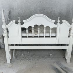 Solid Wood Farmhouse Cottage Shabby Chic Rustic Vintage French Provincial Country Modern Queen Headboard.