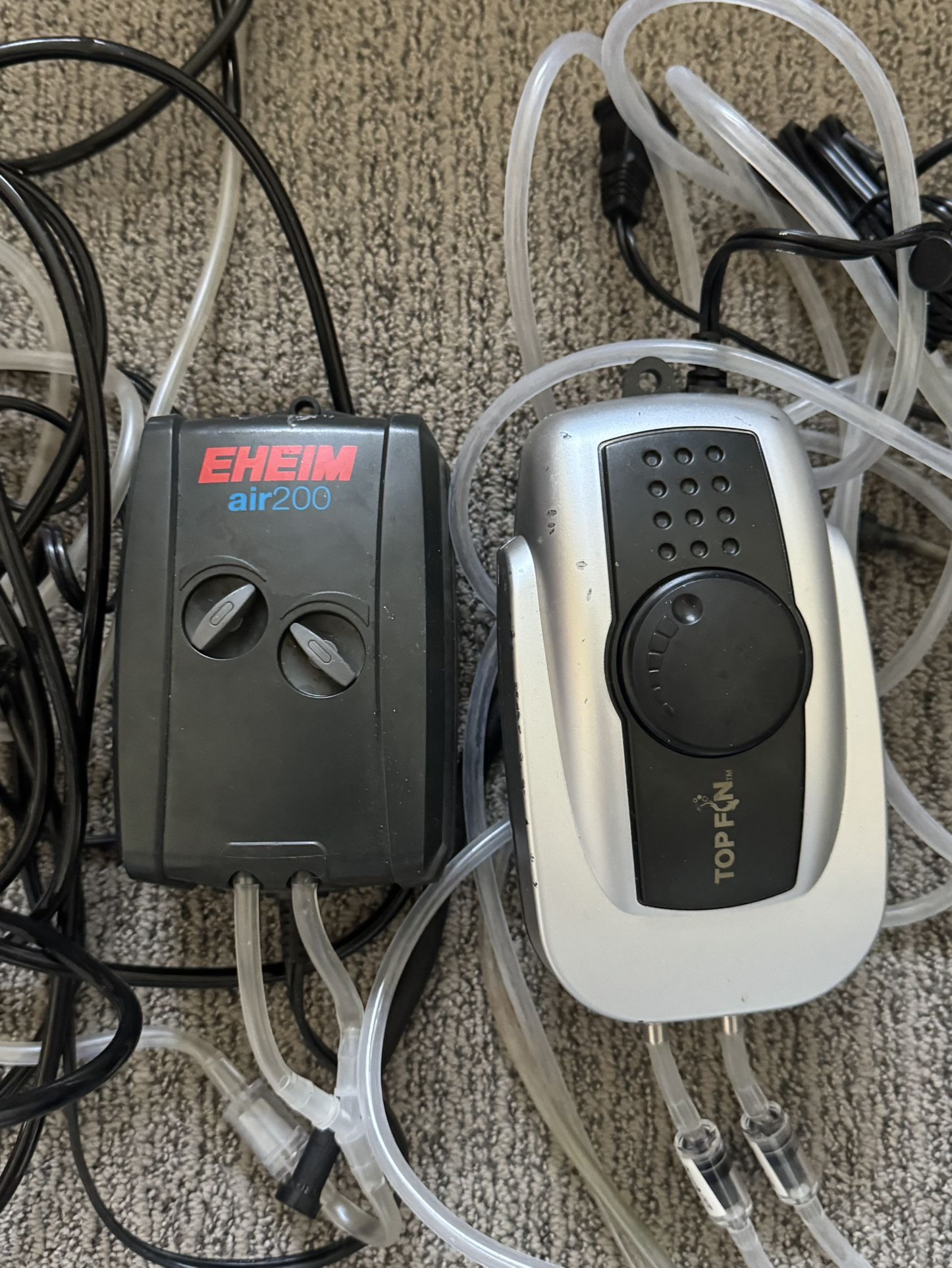 Aquarium Air Pump And Filter Substance