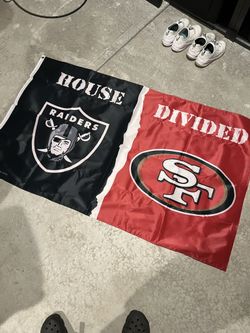 ‘Niners Raiders Flag🔥.