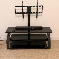 King Bed With TV Stand