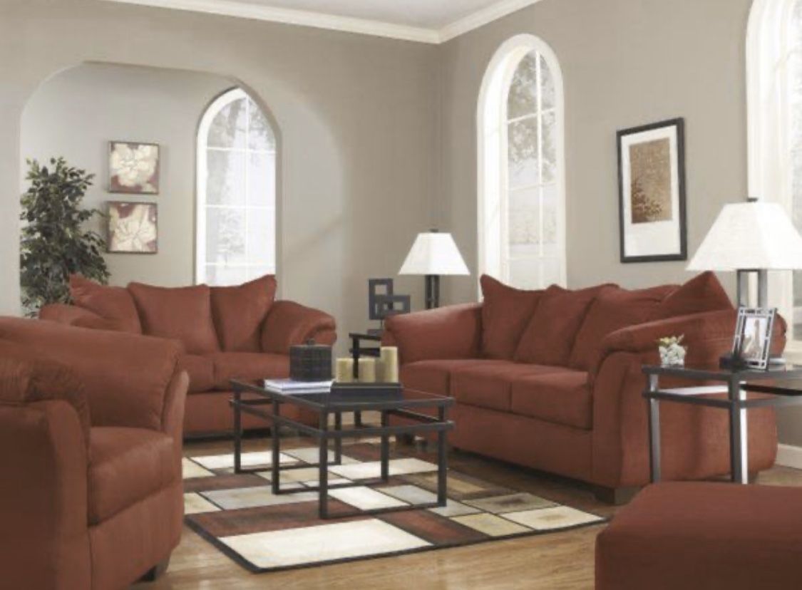 Brand New (Sofa + Love Seat) ONLY $54 DOWN