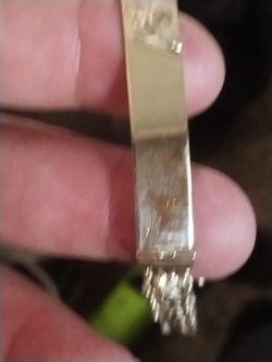 14k I.D bracelet