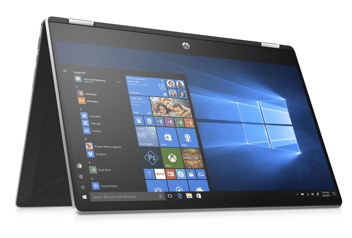 HP Pavilion 15.6 HD Convertable touchscreen laptop