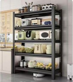 New-5-Layer Storage Shelves Heavy Duty Adjustable Metal Garage Shelving Unit(W47.2” D19.7” H72”)