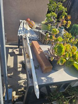 Two stainless table