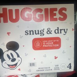 Huggies Size 4 - $37 Each Box 