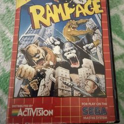 Rampage  On Sega Master System 
