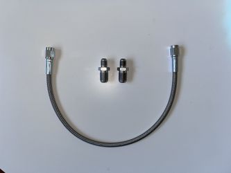 VW MK3 GTI Jetta Golf VR6 TDI 02A Transmission Stainless Steel Braided Clutch Hose / Line