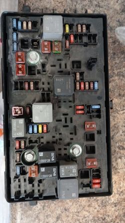Malibu 2013 fusebox/computer