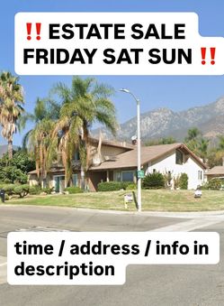 friday 4/24 - 4/26 ESTATE SALE