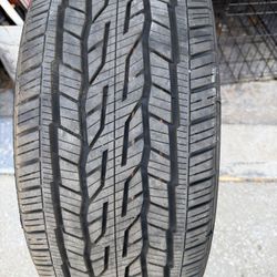 1 continental cross contact tire , lx20 , 275/45/22,