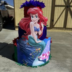 Little Mermaid Pinata With Balls 