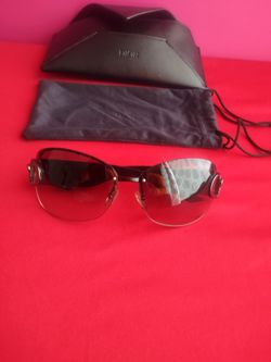 Christian Dior buckle/F/S sunglasses Made in Italy