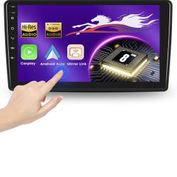 Android Car Radio for Toyota Sienna 2004-2010 with Qualcomm 8 Core 4G+64G 5G WiFi, 9'' 1280P QLED Touch Screen Car Stereo Carplay Android Auto GPS DSP