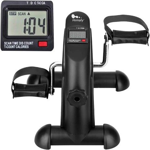 Himaly Mini Exercise Bike Arm & Leg Pedal Exerciser LED Screen NEW