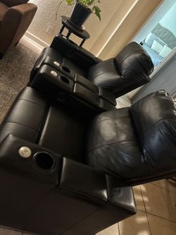 Power reclining function currently does not operate; cause unknown. Selling as-is