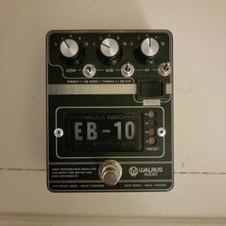 Walrus Audio EB-10 Eq/Booster Pedal