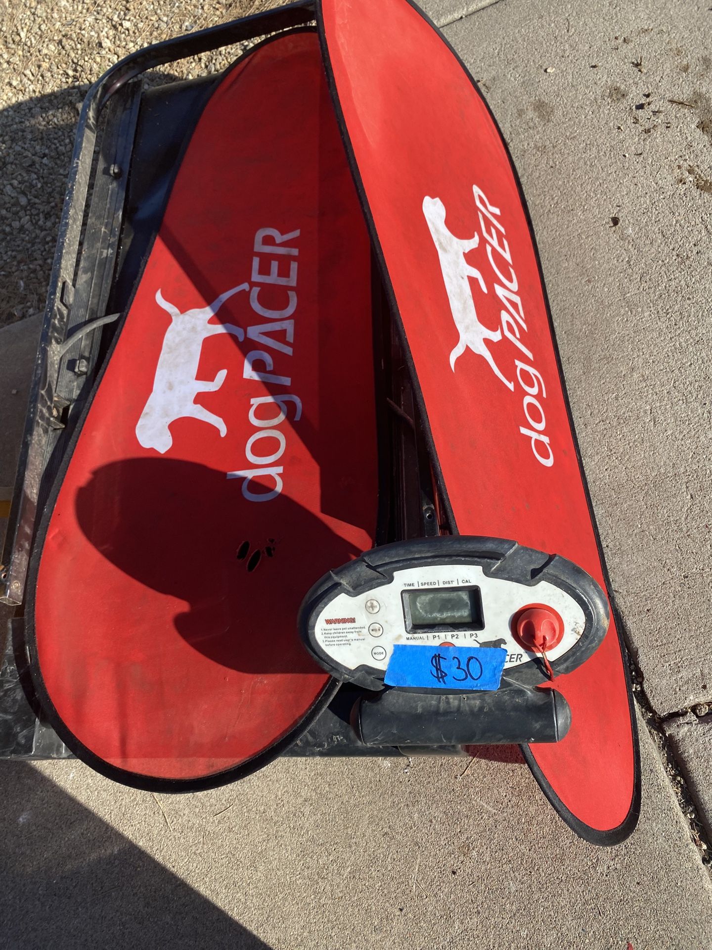 doggie treadmill (cash only)