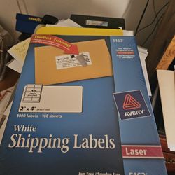 Shipping Laser Labels