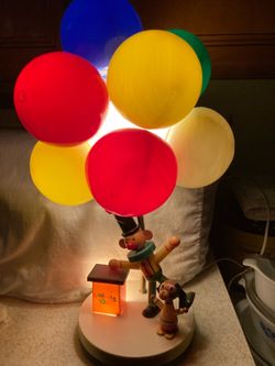 Vintage child lamp