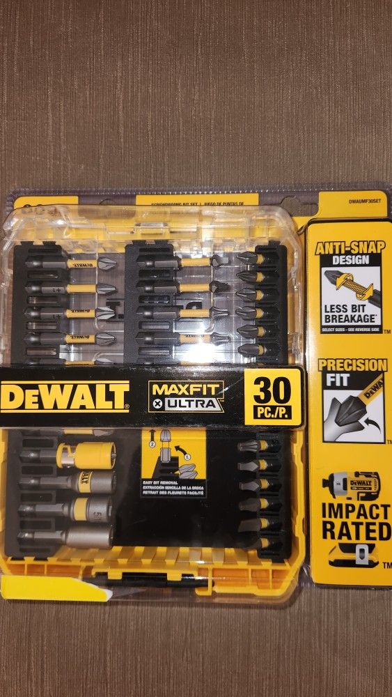 Dewalt Maxfit 30pc Impact Driver Bit Set