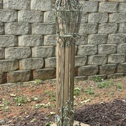 Iron  Candle Holder/Bird Cage