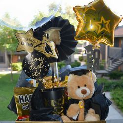 Teddy Bear Graduation Gift Box