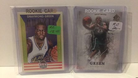 2 Draymond Green rookie cards