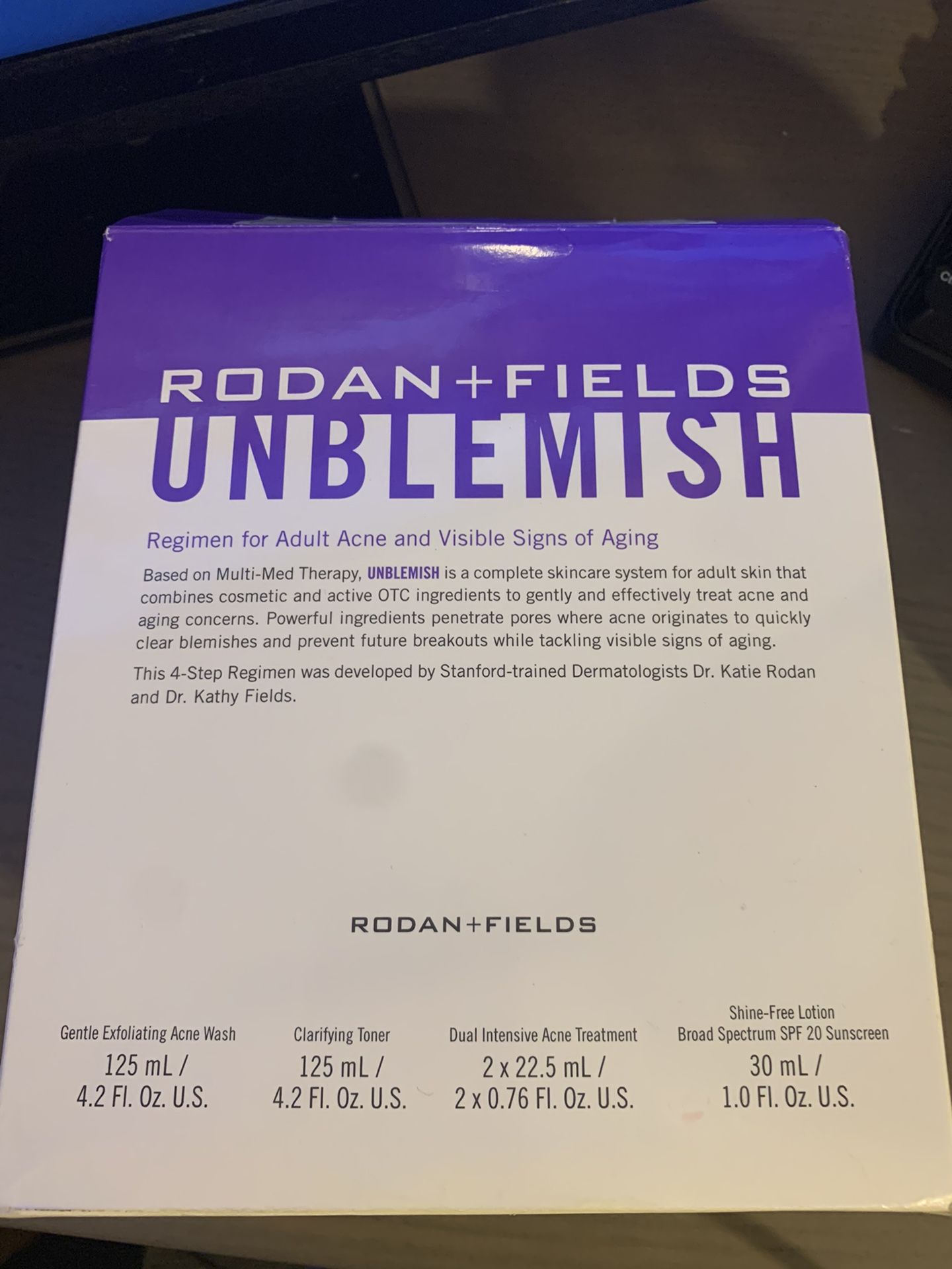Rodan and Fields Unblemish Acne Regimen