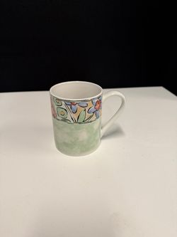 Corelle Coordinates Colorful Floral Stoneware Mug
