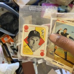 Topps Red Back (Preachers Roe) Baseball Card