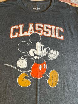 Disney Classic Mickey Charcoal 2XL T-Shirt