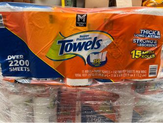 NEW Members Mark Paper Towel