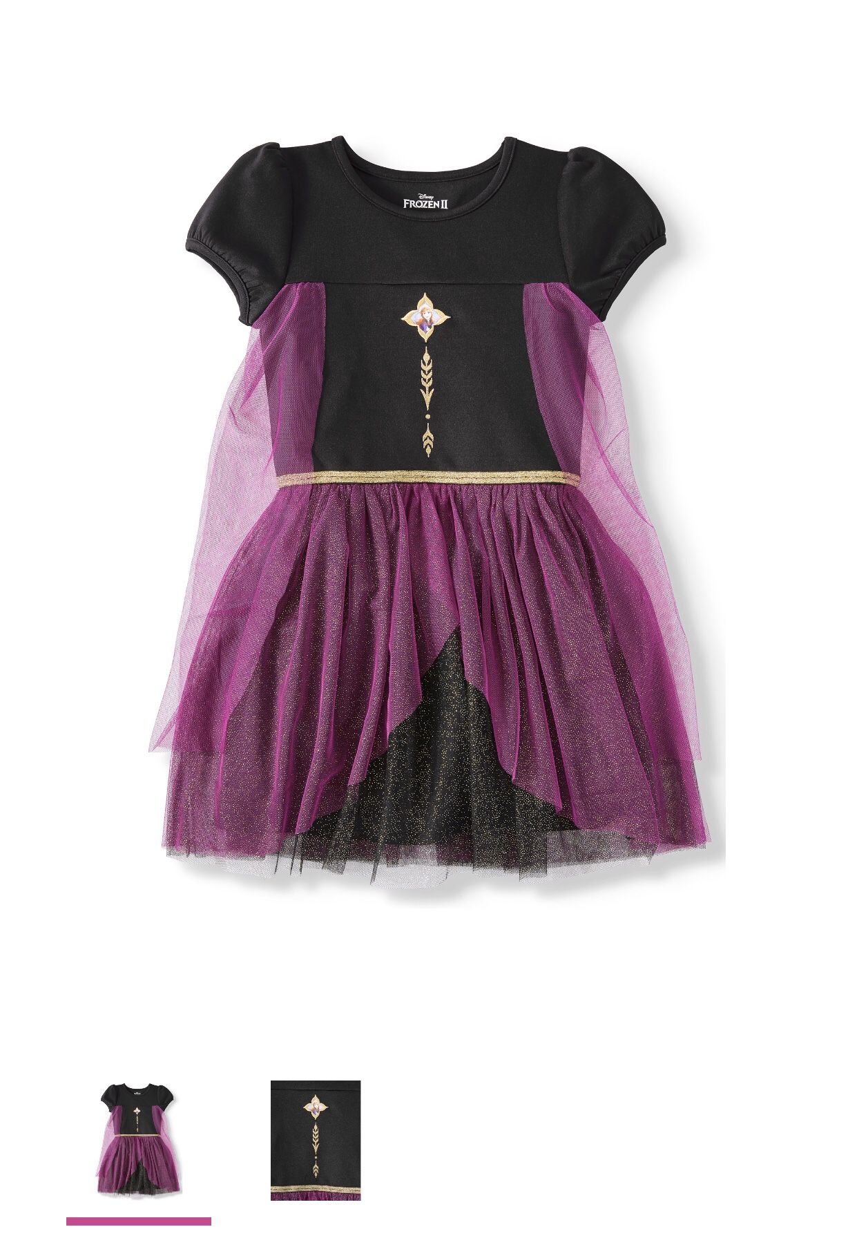 Frozen 2 Elsa dresses different sizes