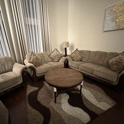 Set Of 7 / Couch/ Table/ Side Tables