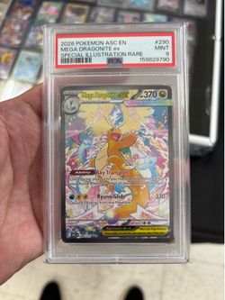 Pokemon cards PSA 9 Mega Dragonite