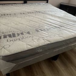 New Queen Size Pillowtop Mattress Only