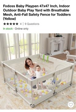 Baby playpen NEW