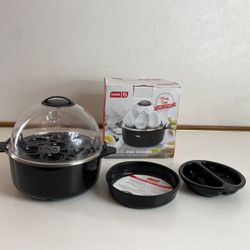DASH Make 7 Eggs Capacity Everyday Egg Cooker One Touch Cooking