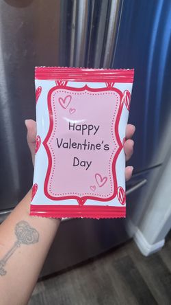 Valentine’s Day Chip bags (custom)