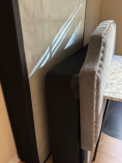 King size springbok and head board just like new
