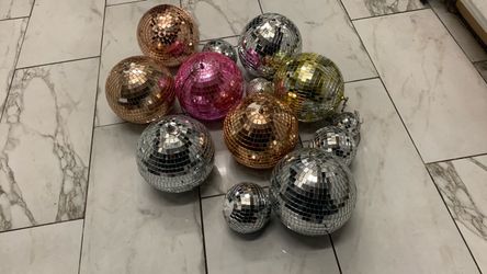 Lot of 13 Disco Balls