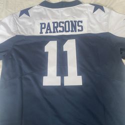 Dallas Cowboys #11 Parsons Vapor Jersey Sizes Médium, Large & XL 