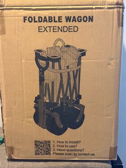 Foldable Wagon Extended – New in Box