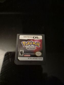 Authentic Pokemon Pearl Nintendo Ds